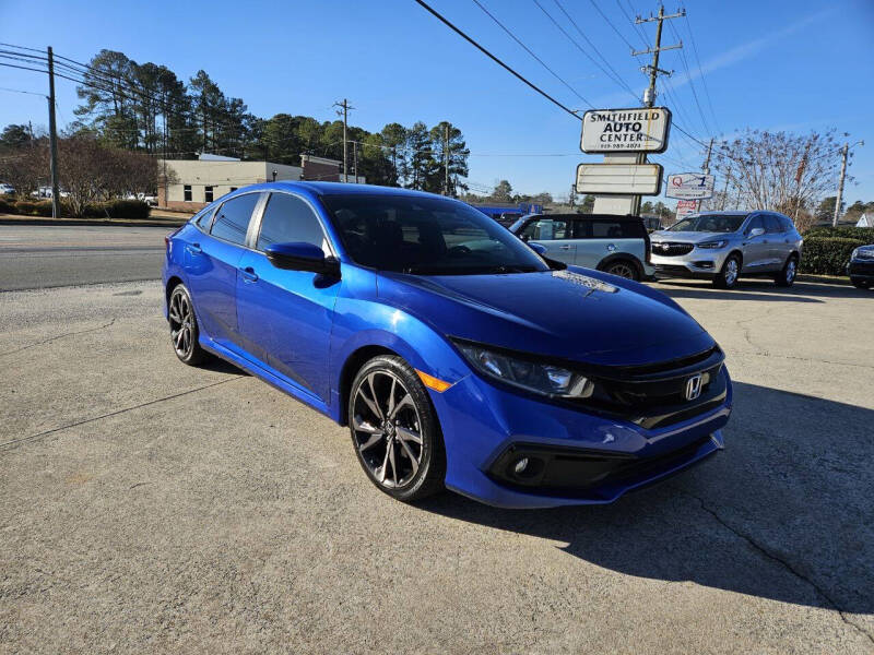 2021 Honda Civic for sale at Smithfield Auto Center LLC in Smithfield NC