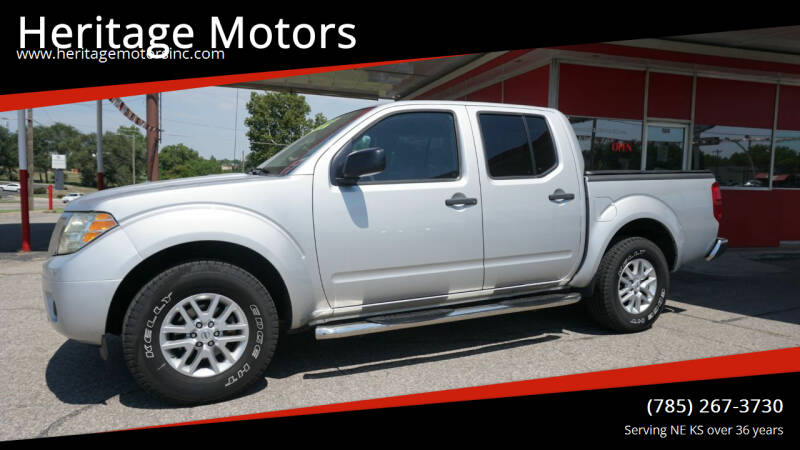 2014 Nissan Frontier for sale at Heritage Motors in Topeka KS
