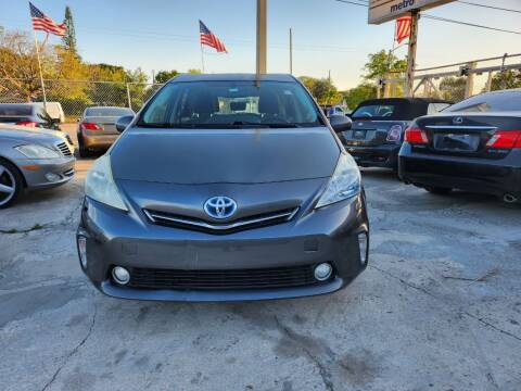 2012 Toyota Prius v for sale at 1st Klass Auto Sales in Hollywood FL