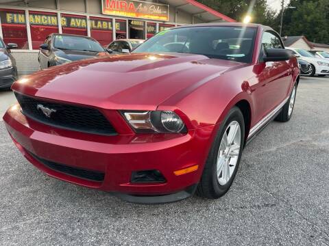 2012 Ford Mustang for sale at Mira Auto Sales in Raleigh NC