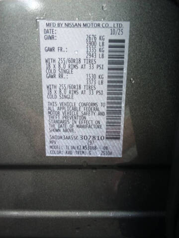 2025 Nissan Pathfinder S