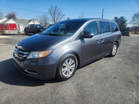 2014 Honda Odyssey for sale at BACKYARD MOTORS LLC in York PA