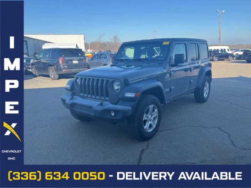 2019 Jeep Wrangler Unlimited for sale at Impex Chevrolet GMC in Reidsville NC