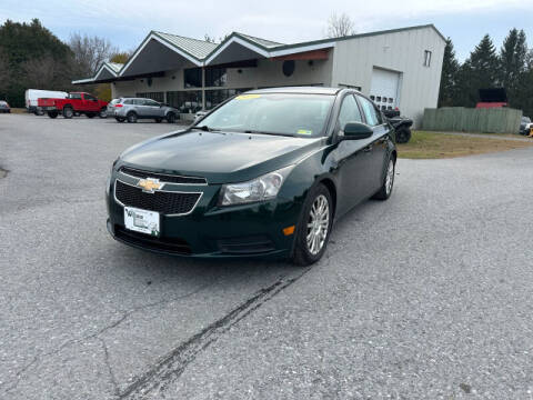 2014 Chevrolet Cruze for sale at Williston Economy Motors in South Burlington VT