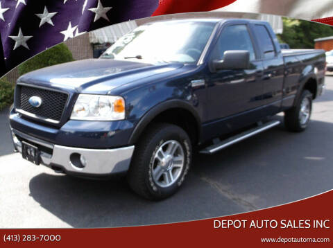 2006 Ford F-150 for sale at Depot Auto Sales Inc in Palmer MA