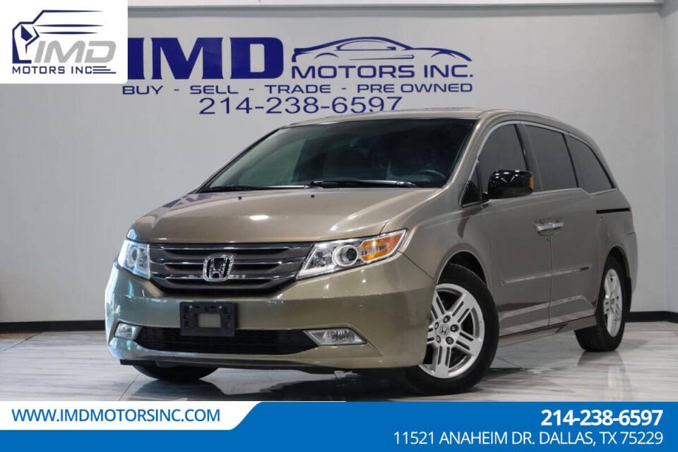 2013 Honda Odyssey for sale at IMD MOTORS, INC in Dallas, TX