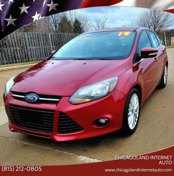 2014 Ford Focus for sale at Chicagoland Internet Auto - 410 N Vine St New Lenox IL, 60451 in New Lenox IL