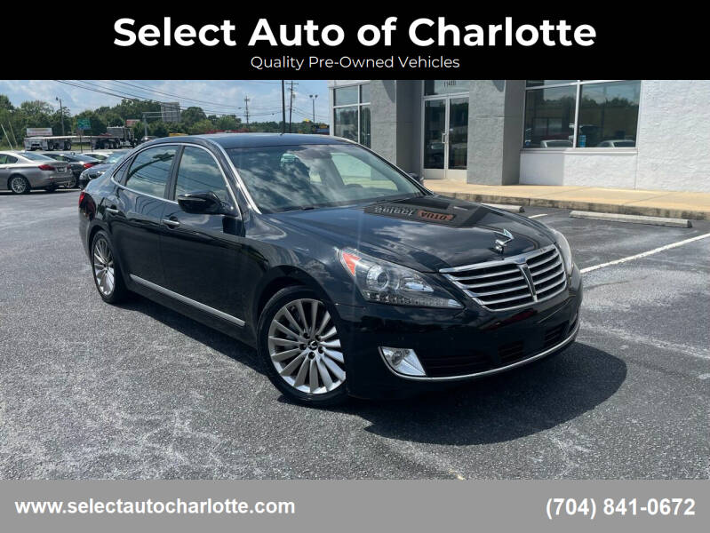 2014 Hyundai Equus for sale at Select Auto of Charlotte in Matthews NC