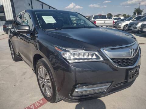 2016 Acura MDX for sale at JAVY AUTO SALES in Houston TX