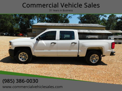 2016 Chevrolet Silverado 1500 for sale at Commercial Vehicle Sales in Ponchatoula LA