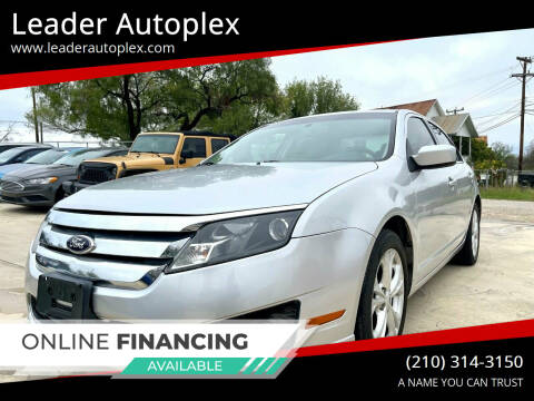 2012 Ford Fusion for sale at Leader Autoplex in San Antonio TX