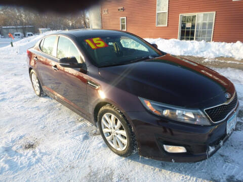 2015 Kia Optima for sale at Country Side Car Sales in Elk River MN