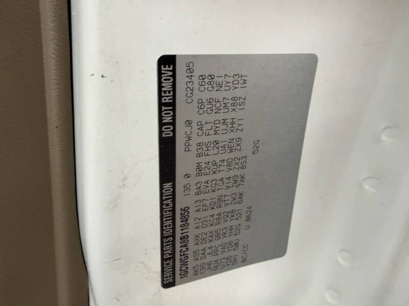 2011 Chevrolet Express 2500