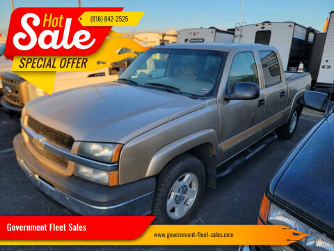 2004 Chevrolet Silverado 1500 for sale at Government Fleet Sales in Kansas City MO