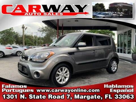 2013 Kia Soul for sale at CARWAY Auto Sales in Margate FL