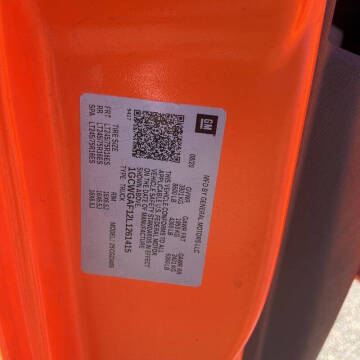 2020 Chevrolet Express 2500