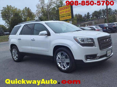 2017 GMC Acadia Limited for sale at Quickway Auto Sales in Hackettstown NJ