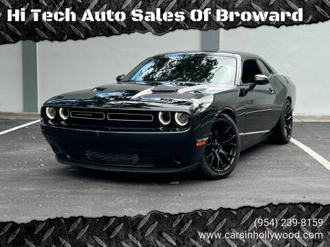 2019 Dodge Challenger for sale at Hi Tech Auto Sales Of Broward in Hollywood FL