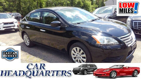 2014 Nissan Sentra for sale at CAR  HEADQUARTERS in New Windsor NY