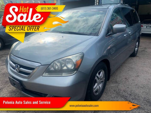 2006 Honda Odyssey for sale at Polonia Auto Sales and Service in Boston MA