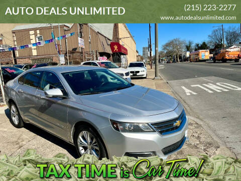2014 Chevrolet Impala for sale at AUTO DEALS UNLIMITED in Philadelphia PA