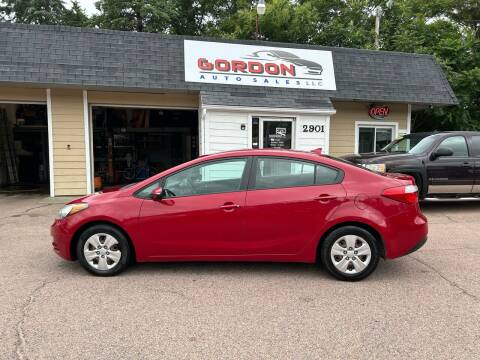 2015 Kia Forte for sale at Gordon Auto Sales LLC in Sioux City IA