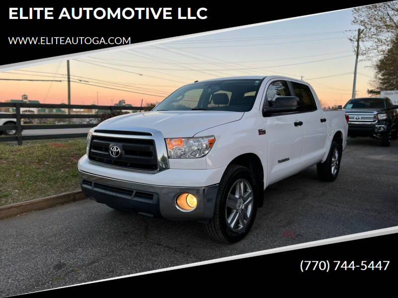 2012 Toyota Tundra for sale at ELITE AUTOMOTIVE LLC in Alpharetta GA