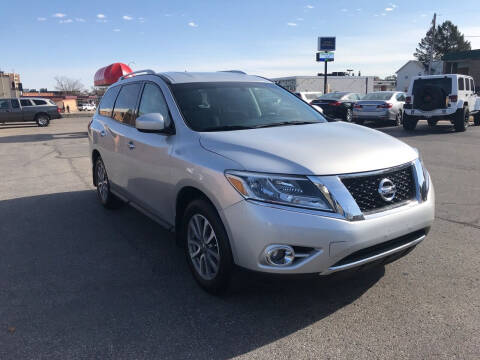 2015 Nissan Pathfinder for sale at Carney Auto Sales in Austin MN