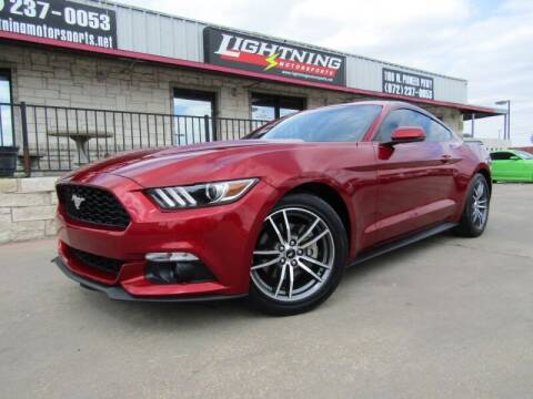 2015 Ford Mustang for sale at Lightning Motorsports in Grand Prairie TX