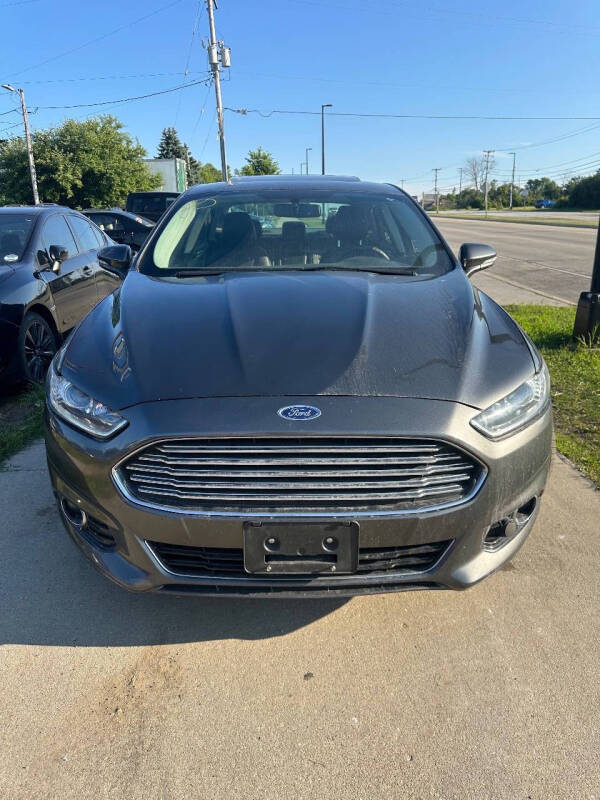 Used 2015 Ford Fusion Titanium with VIN 3FA6P0K99FR167764 for sale in Oak Creek, WI