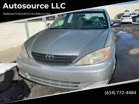 2004 Toyota Camry for sale at Autosource LLC in Columbus OH