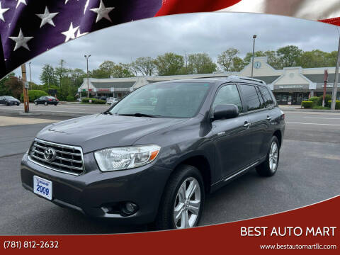 2009 Toyota Highlander for sale at Best Auto Mart in Weymouth MA