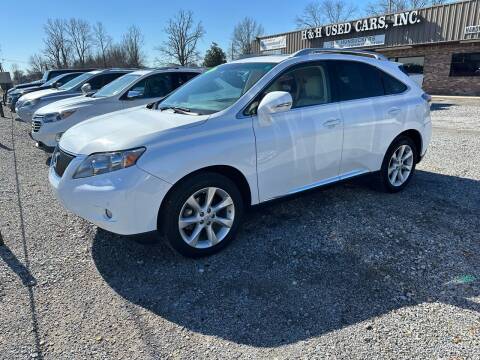 2012 Lexus RX 350 for sale at H & H USED CARS, INC in Tunica MS