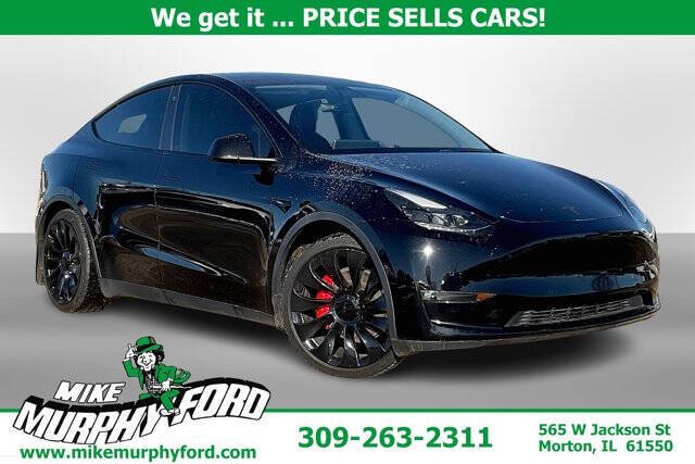 2021 Tesla Model Y for sale at Mike Murphy Ford in Morton IL