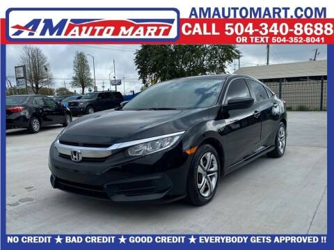 2016 Honda Civic for sale at AM Auto Mart Marrero LLC in Marrero LA