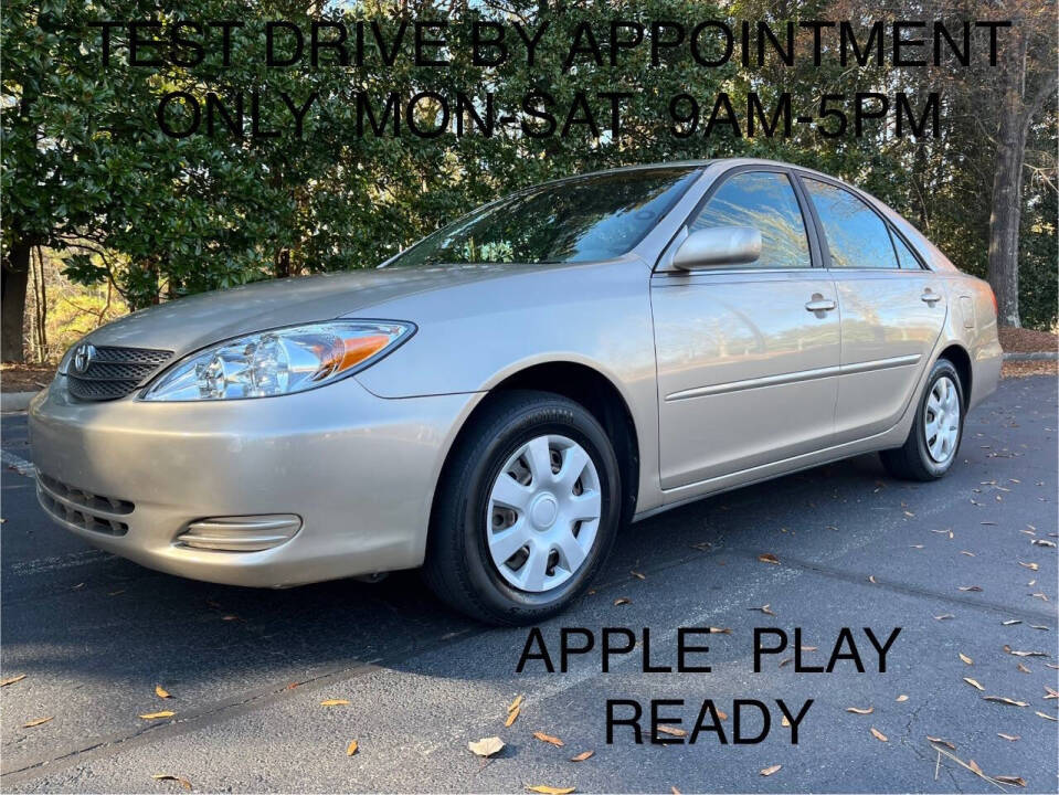 2002 Toyota Camry for sale at Megamotors JRD in Alpharetta, GA