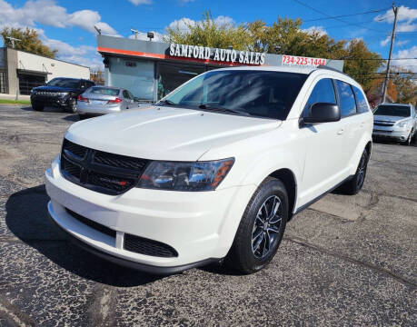 2017 Dodge Journey for sale at Samford Auto Sales in Riverview MI