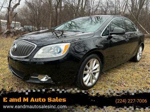 2012 Buick Verano for sale at E and M Auto Sales in Elgin IL