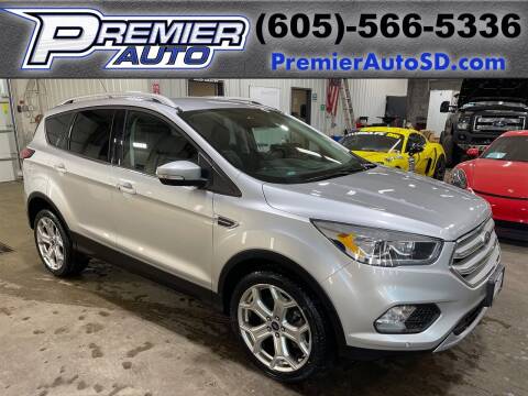 2019 Ford Escape for sale at Premier Auto in Sioux Falls SD