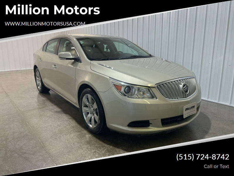 2013 Buick LaCrosse for sale at Million Motors in Adel IA