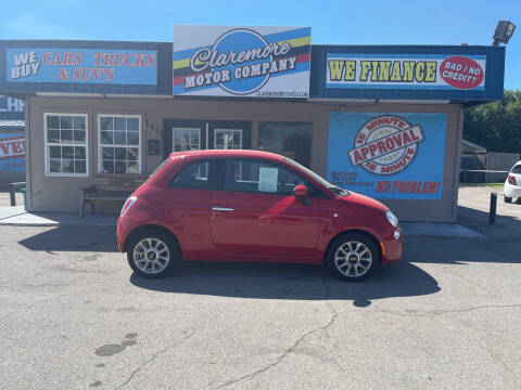 2017 FIAT 500 for sale at Claremore Motor Company in Claremore OK