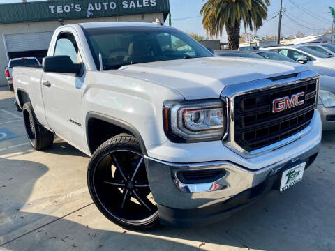 2016 GMC Sierra 1500 for sale at Teo's Auto Sales in Turlock CA