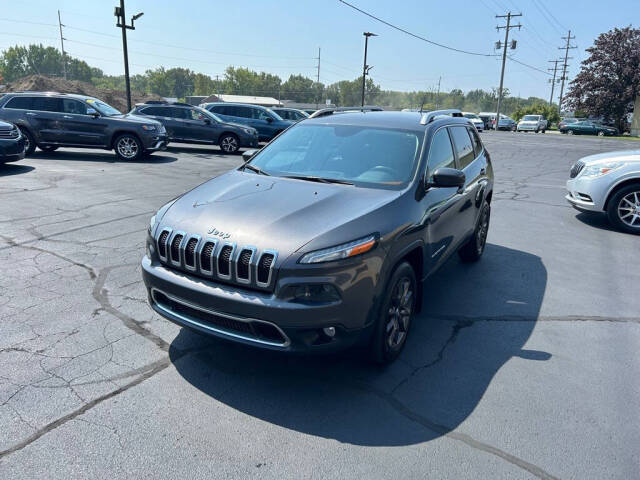 2015 Jeep Cherokee for sale at Wyrick Auto Sales & Leasing Inc in Holland, MI