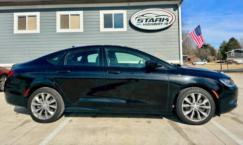 2016 Chrysler 200 for sale at Stark on the Beltline - Stark on Highway 19 in Marshall WI