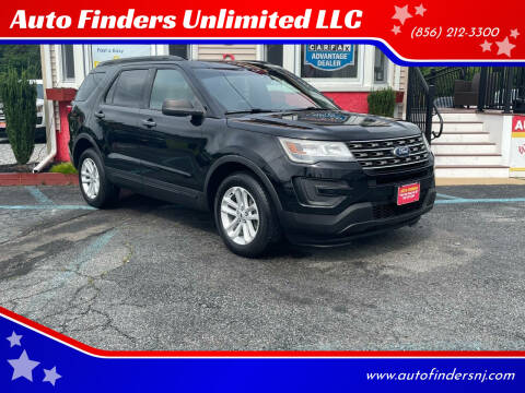 2017 Ford Explorer for sale at Auto Finders Unlimited LLC in Vineland NJ