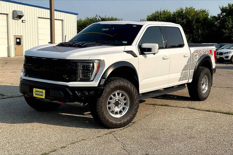 Used 2023 Ford F-150 Raptor with VIN 1FTFW1RJ3PFA44222 for sale in Montevideo, Minnesota