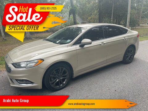 2018 Ford Fusion for sale at Arabi Auto Group in Lacombe LA