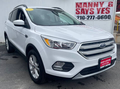 2018 Ford Escape for sale at Manny G Motors in San Antonio TX