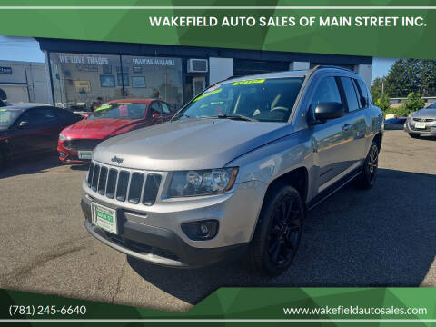 2015 Jeep Compass for sale at Wakefield Auto Sales of Main Street Inc. in Wakefield MA