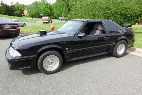 1987 Ford Mustang for sale at White Top Auto in Warrenton VA